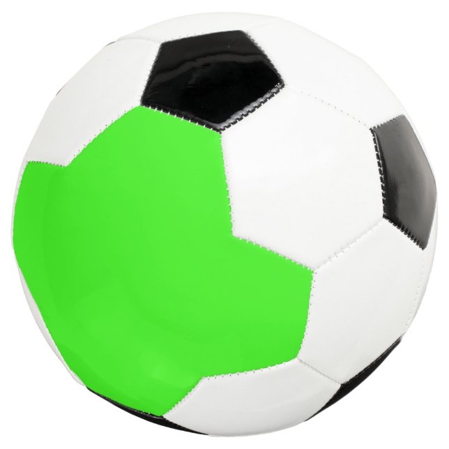 Neon-grüne maßgeschneiderte Fußball (Dreiviertel)