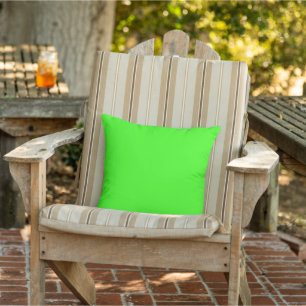 Neon-grüne Outdoor-Wurfkissen Kissen