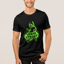 Neon-grüne urbane Street-Art-Graffiti-Grafik