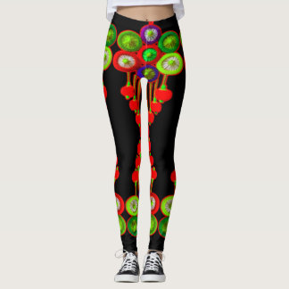 Neon Grüner Dreamcatcher Mandala Schwarz Frauen Le Leggings