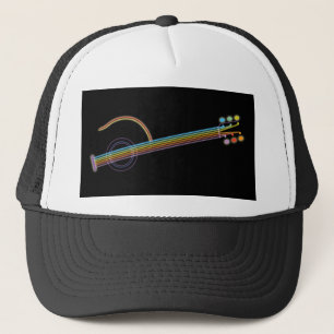 Neon Guitar Truckerkappe