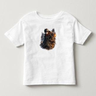 Neon-Gunslinger Feurige Himmel Kleinkind T-shirt