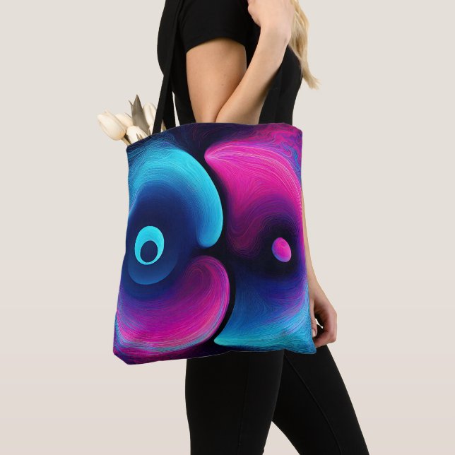 Neon Harmony: Eine moderne Interpretation von Yin  (Von Nahem)