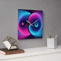 Neon Harmony: Eine moderne Interpretation von Yin