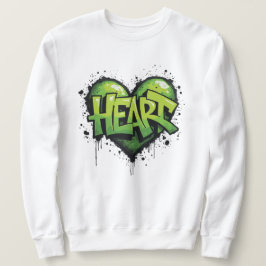 Neon Heartbeat Sweatshirt