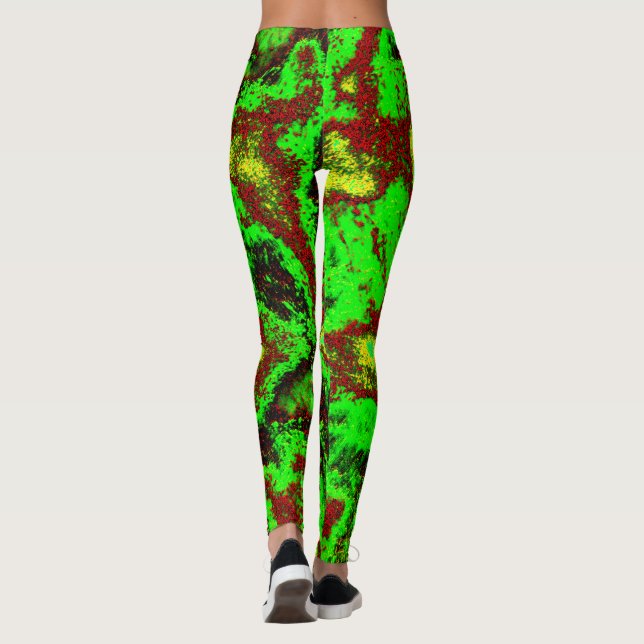 Neon Heat Fusion Leggings (Rückseite)