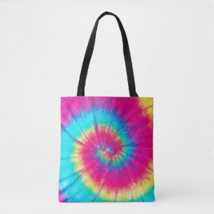 Neon Helle Retro-Tie-Dye