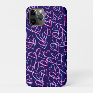 Neon-Herzen Case-Mate iPhone Hülle