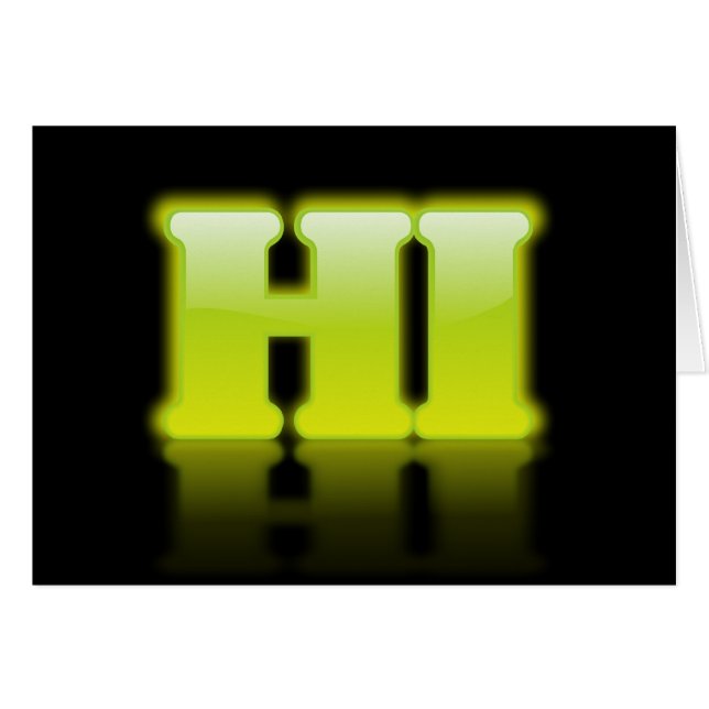 Neon - Hi (Vorderseite (Horizontal))