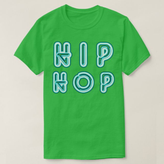 Neon Hip Hop T-Shirt (Design vorne)