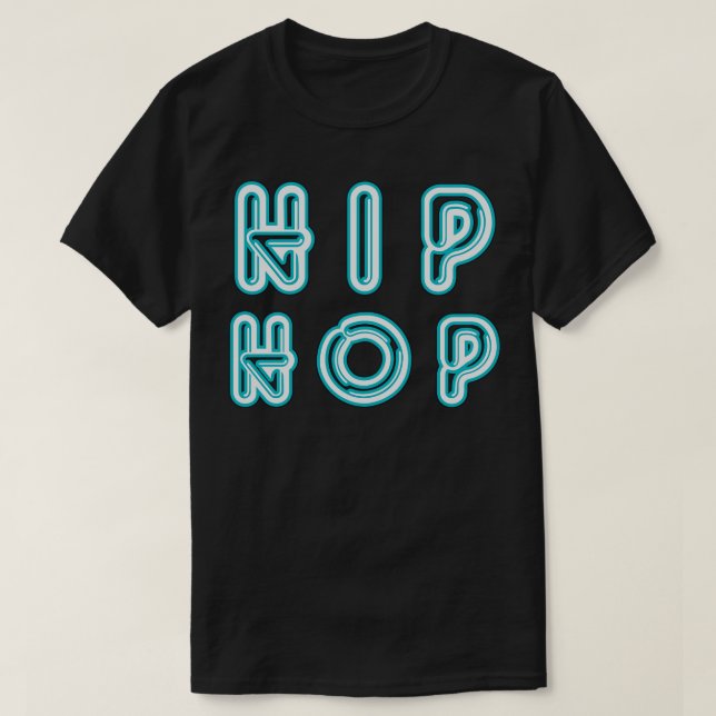 Neon Hip Hop T-Shirt (Design vorne)