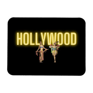 Neon Hollywood & Vintag Beauties Magnet
