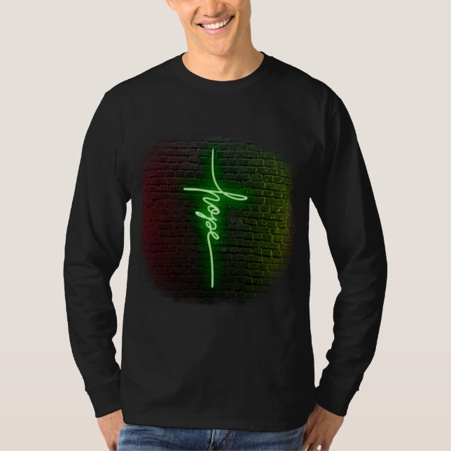 Neon Hope Longsleeve T-Shirt (Vorderseite)