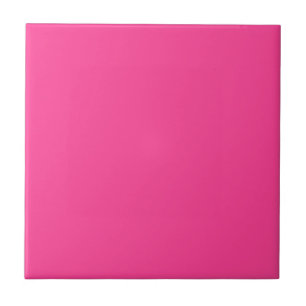 Neon-Hot-Pink Einfarbige Elegante Minimalistische Fliese
