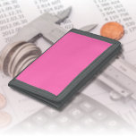 Neon Hot Pink Solid Color | Classic Tri-fold Geldbeutel<br><div class="desc">Neon Hot Pink - Die zeitlose Faszination des Solid Color Design: Eine faszinierende Mischung aus klassischer Form und eleganter Einfachheit. Dieses Design ist eine Feier des Powers und der Schönheit in einem Single, markante Farbe gefunden. Die solide Farbgestaltung zeichnet sich durch ihre raffinierte Eleganz aus und macht sie zu einem...</div>