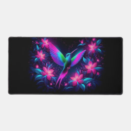 Neon Hummingbird, Augen fangende Neontiere Schreibtischunterlage