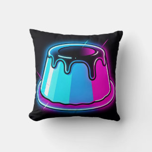 Neon-Jelly-Glow-Dessert-Kunst Kissen