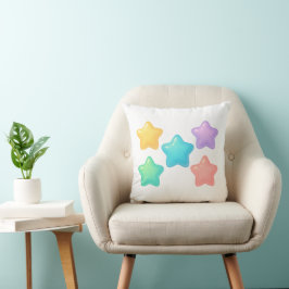 Neon-Jelly-Stern-Kissen | Süße Kawaii-Glow Kissen