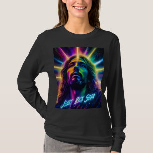 Neon Jesus Rockstar Basic Long Sleeve T - Shirt
