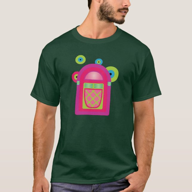 Neon Jukebox T-Shirt (Vorderseite)