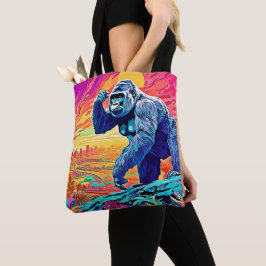 Neon Jungle Gorilla Urban Fantasy