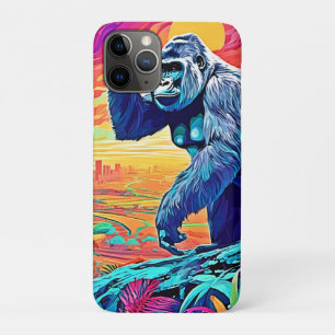 Neon Jungle Gorilla Urban Fantasy Case-Mate iPhone Hülle