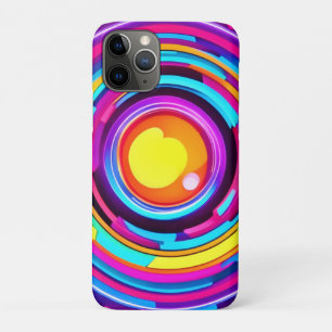 Neon-Kreis-Vortex-Muster Case-Mate iPhone Hülle