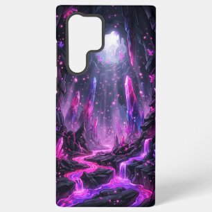 Neon-Kristallhöhlen-Handyhülle Samsung Galaxy Hülle