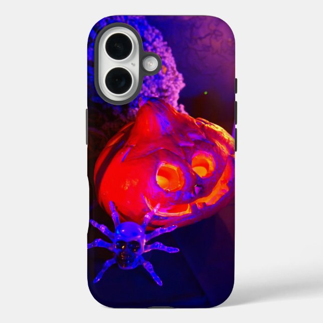 Neon-Kürbisse Case-Mate iPhone Hülle (Rückseite)
