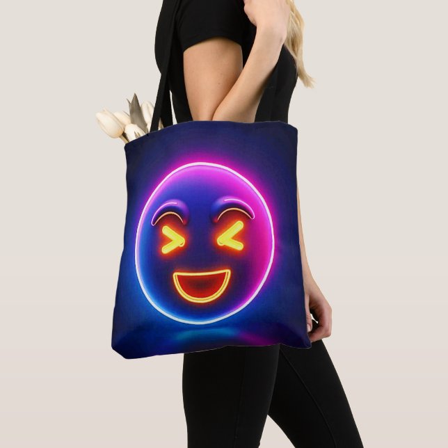 Neon Laughing Emoji Joy (Von Nahem)