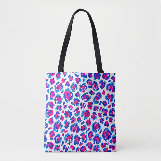 Neon-Leoparden-Druckmuster (Vorderseite)