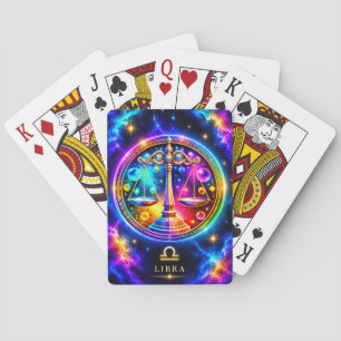 Neon Libra Spielkarten