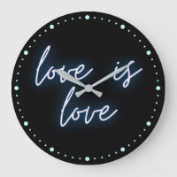 Neon Liebe ist Liebe Word Art