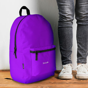 Neon Lila Modern stilvoll Bedruckter Rucksack