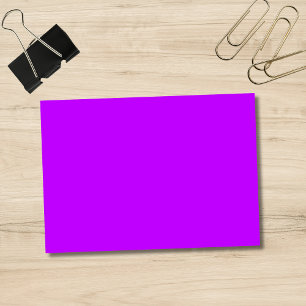 Neon Lila Solid Color   Classic   elegant Post-it Klebezettel