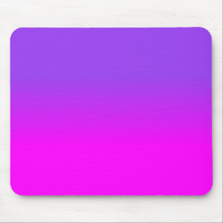 Neon Lila und Hot Pink Ombre Farbton Fade Sc Mousepad