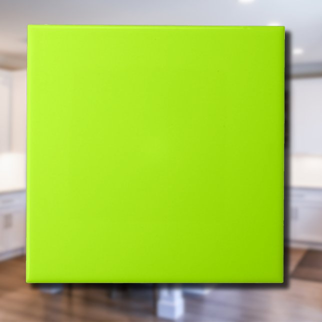 Neon Limon Solid Color | Classic | elegant Fliese (Von Creator hochgeladen)