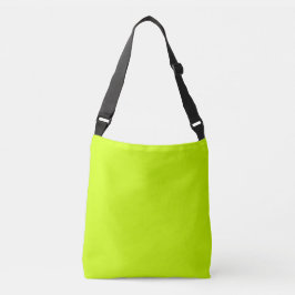 Neon Limon Yellow Solid Color | Classic | elegant Tragetaschen Mit Langen Trägern