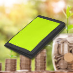 Neon Limon Yellow Solid Color | Classic | elegant Tri-fold Geldbeutel<br><div class="desc">Neon Limon Yellow Solid Color | Classic | elegant | Trendy | Stilvoll | Geschenk</div>