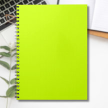 Neon Limon Yellow Solid Color | Classic
