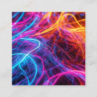 Neon Lines Begleitkarte