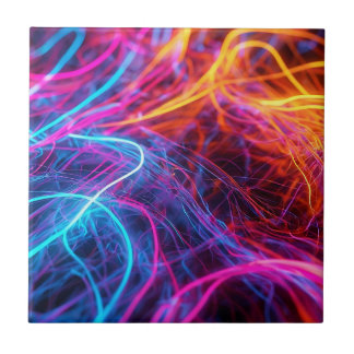 Neon Lines Fliese