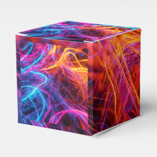 Neon Lines Geschenkschachtel