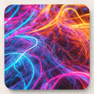 Neon Lines Getränkeuntersetzer