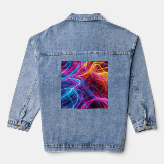 Neon Lines Jeansjacke