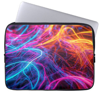 Neon Lines Laptopschutzhülle