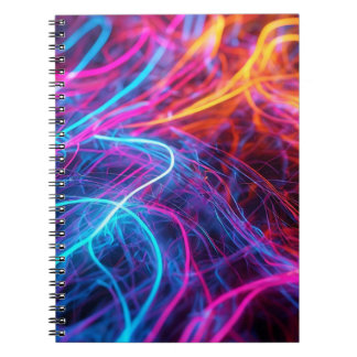 Neon Lines Notizblock