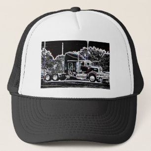 Neon-Lkw Truckerkappe