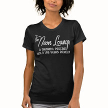 Neon Lounge Retro-Tagline-Shirt