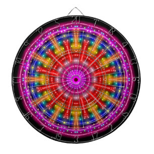Neon Medallion Dartscheibe